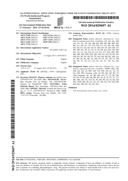 WO 2014/029697 Al 27 February 2014 (27.02.2014) P O P C T