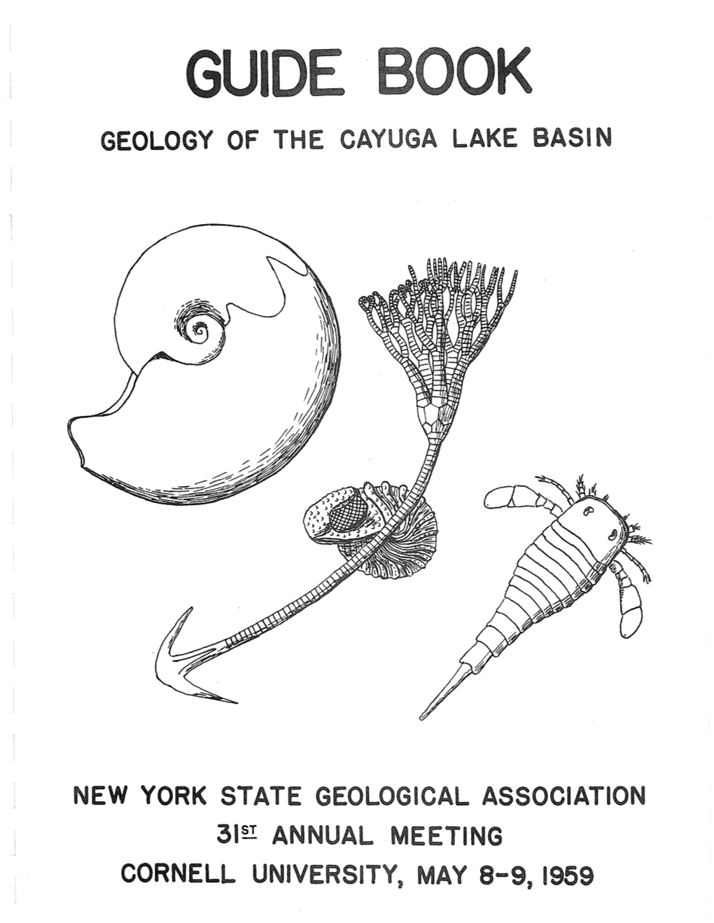 Geology of the Cayuga Lake Basin New York State