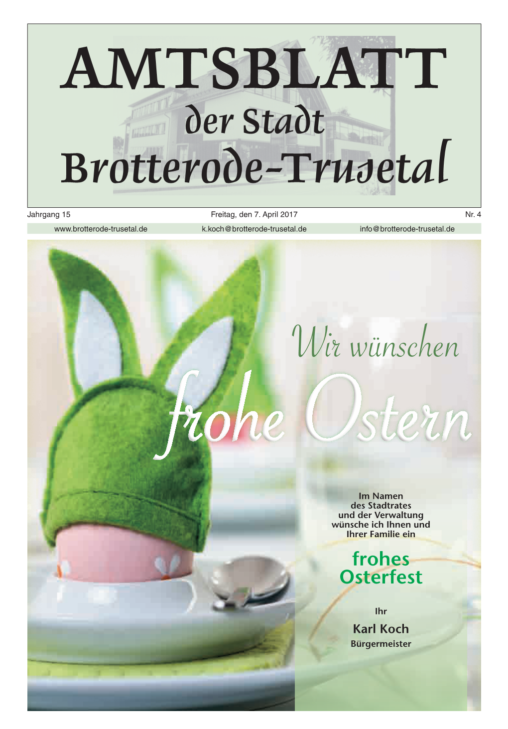 Amtsblatt Brotterode-Trusetal April 2017.Pdf