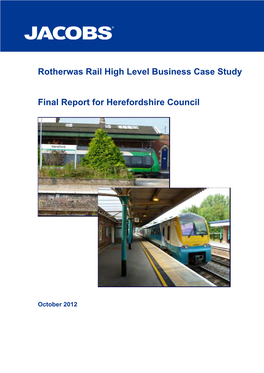 Jacobs Rotherwas Rail Business Case Study