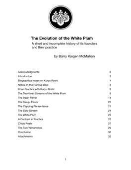 Evolution of the White Plum.Pdf