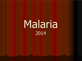 Malaria 2014.Pdf