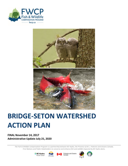 Bridge River and Seton River Watersheds Action Plan