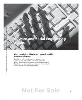 Malware and Social Engineering Attacks