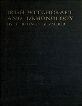 Irish Witchcraft and Demonology, by St