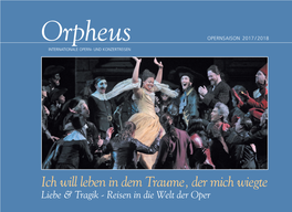 Orpheus Opernreisen Gmbh, München Betreuung & Grafik: Qolmamit, Marseille Monte-Carlo