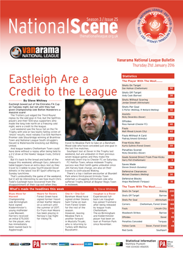 Eastleigh Are a Credit to the League