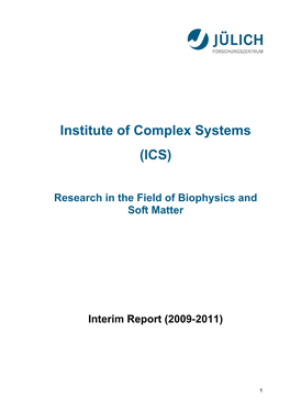 ICS Report 2009-2011