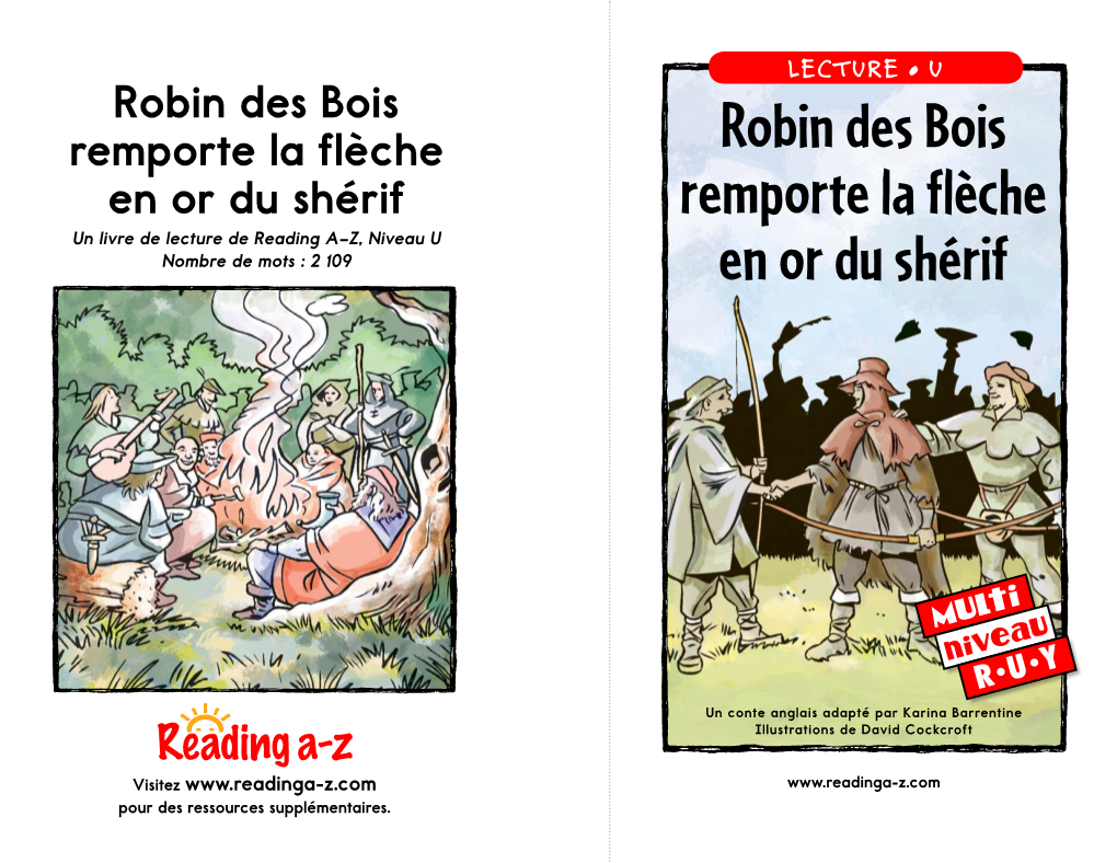 Robin Des Bois Remporte La Flèche En Or Du Shérif