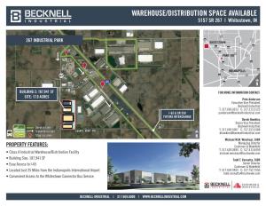 WAREHOUSE/DISTRIBUTION SPACE AVAILABLE 5157 SR 267 | Whitestown, IN