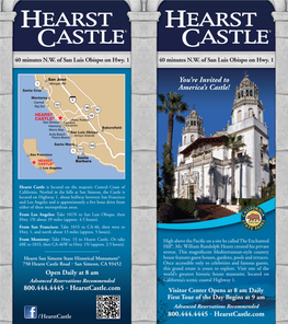 Hearst Castle Is Located on the Majestic Central Coast of California