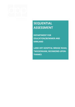 Sequential Assessment Department for Education