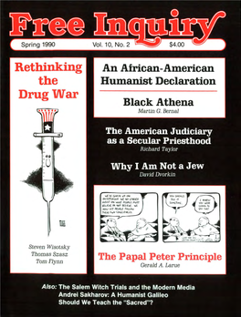 An African-American Humanist Declaration Black Athena Martin G