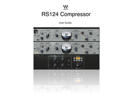 Waves RS124 User Guide