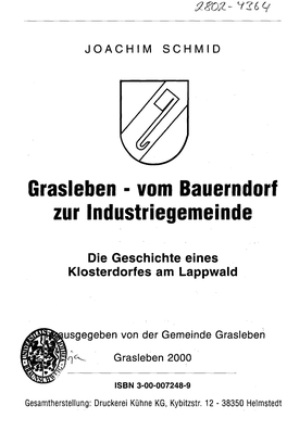 Grasleben - Vom Bauerndorf Zur Industriegemeinde