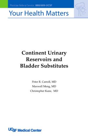 Continent Urinary Reservoirs and Bladder Substitutes.Pdf