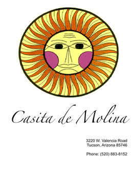 La Casita De Molina Menu