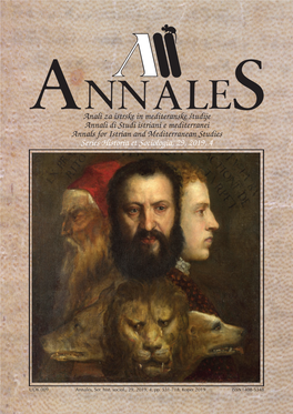 Annales, Series Historia Et Sociologia 29, 2019, 4