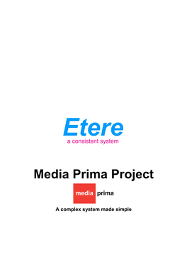 Media Prima Project