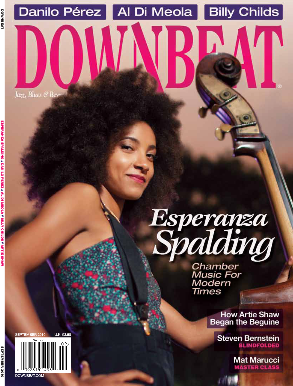 Downbeat.Com September 2010 U.K. £3.50