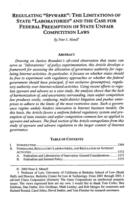 The Limitations of State Laboratories and the Case for Federal