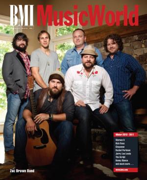 BMI Musicworld Magazine Winter 2010