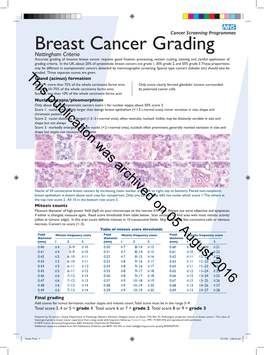Breast Cancer Grading Poster