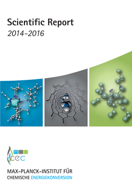 Scientific Report 2014-2016 Scientific Report 2014 –Scientific Report 2014 2016 ENERGIEKONVERSION