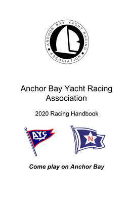 Anchor Bay Yacht Racing Association