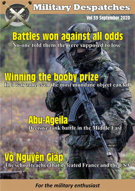 Battles Won Against All Odds Abu-Ageila Võ Nguyên Giáp