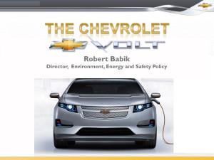 The Chevrolet Volt