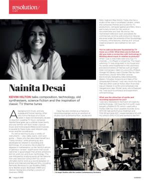 Nainita Desai with Technology
