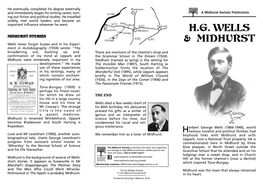 Wells Leaflet