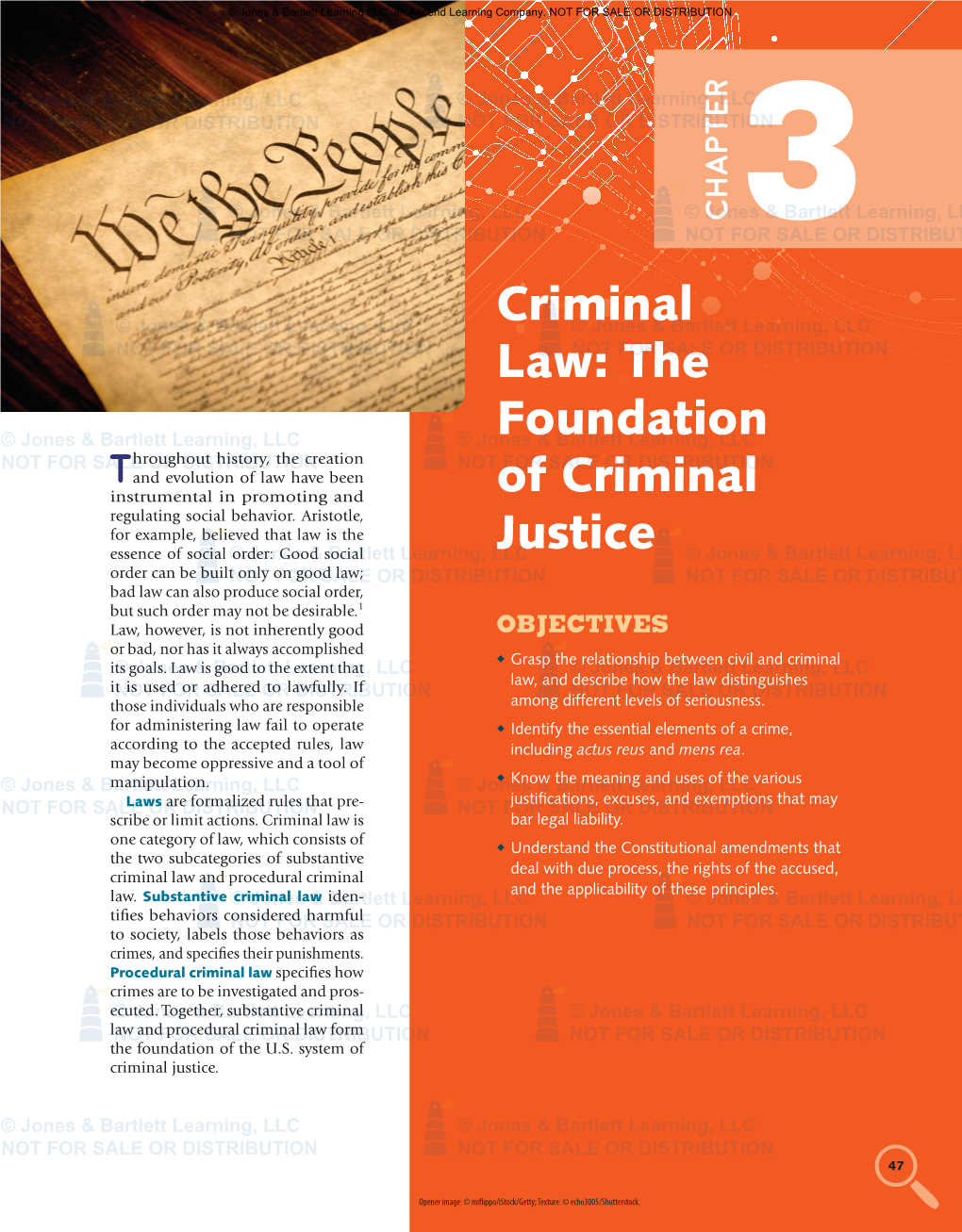 The Foundation of Criminal Justice