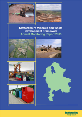 Staffordshire Minerals and Waste Development Framework Annual