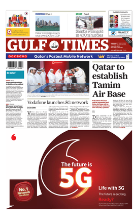 Qatar to Establish Tamim Air Base