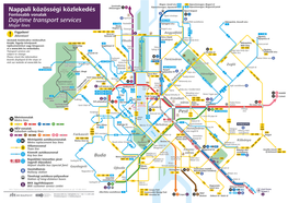 Fontosabb Vonalak / Daytime Transport Services – Key Routes