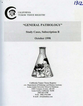 "General Pathology"