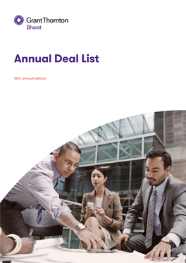 Annual Deal List