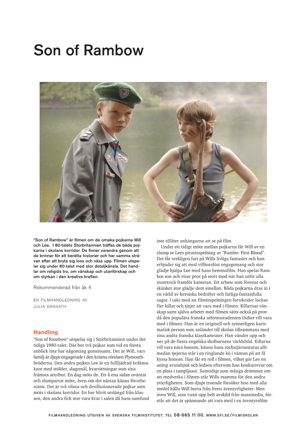 Son of Rambow 4.Qxd