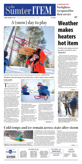 Weather Makes Heaters Hot Item