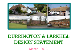 Durrington & Larkhill Design Statement