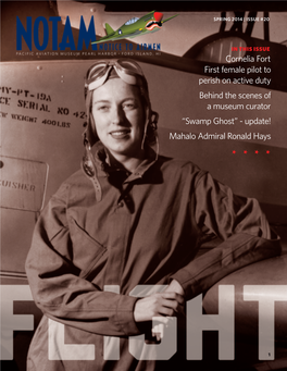 Cornelia Fort First Female Pilot to Perish on Active Duty Behind the Scenes of a Museum Curator “Swamp Ghost” - Update! Mahalo Admiral Ronald Hays