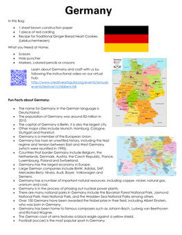 Explore Germany with Fun Facts