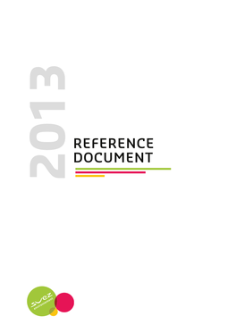 2013 2013 Reference Document