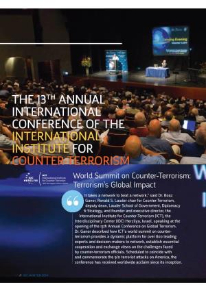 The 13Th Annual International Conference of The