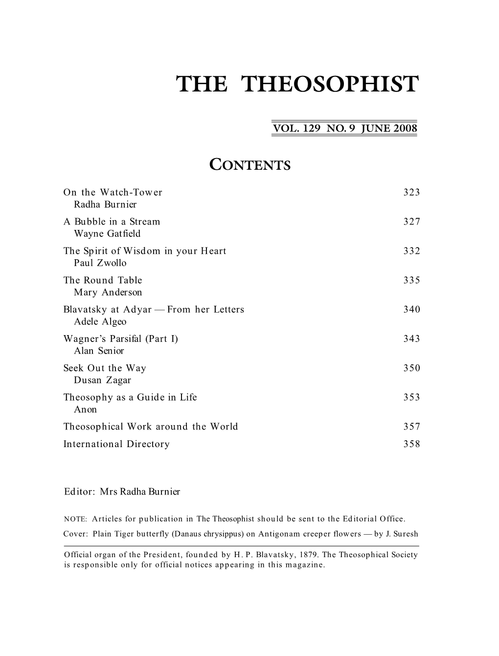 The Theosophist