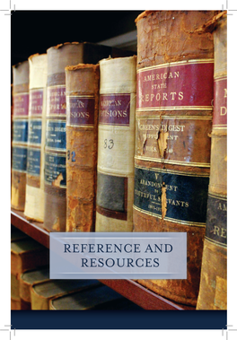 2014 Reference and Resources.Indd
