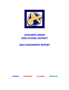 AUHSD Assessment Report Part 2 2019