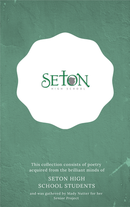 Seton High School Poetry Collection